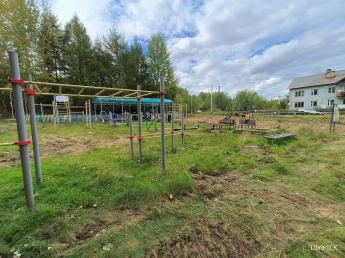 В п. Сулук продолжаются работы по реализации объекта благоустройства территории ТОС - «Счастливое детство»
